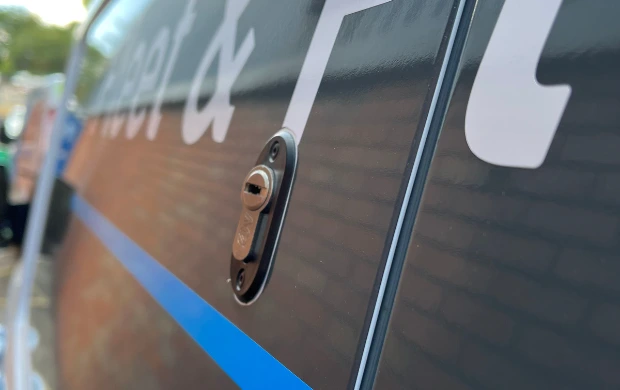 lock on a van