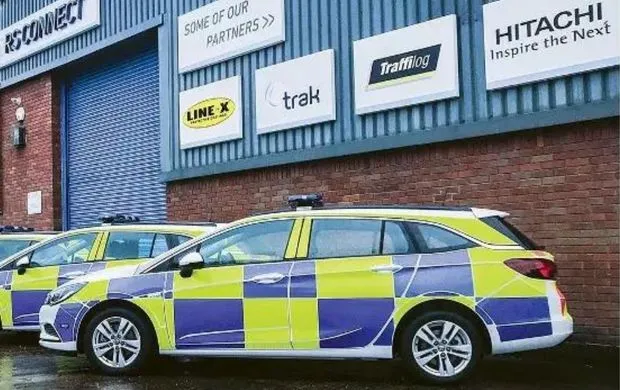 police vehicle conversions - vauxhall astra